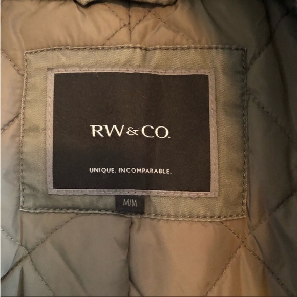 RW&CO winter coat size Medium army green M - Picture 5 of 10